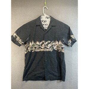 RJC  Hawaiian Shirt Mens Large  Tropical‎ Casual Preppy